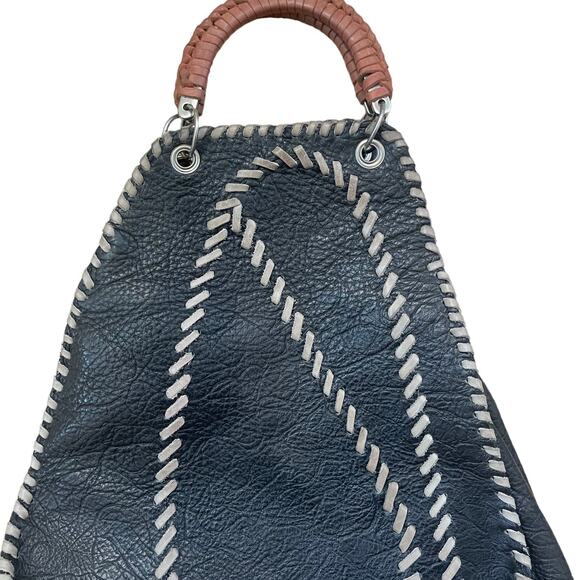 Dora Schabel Handmade One of a Kind Leather Handbag - Picture 3 of 7